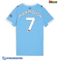 Fotballdrakt Dame Manchester City Omar Marmoush #7 Hjemmedrakt 2025-26 Kortermet
